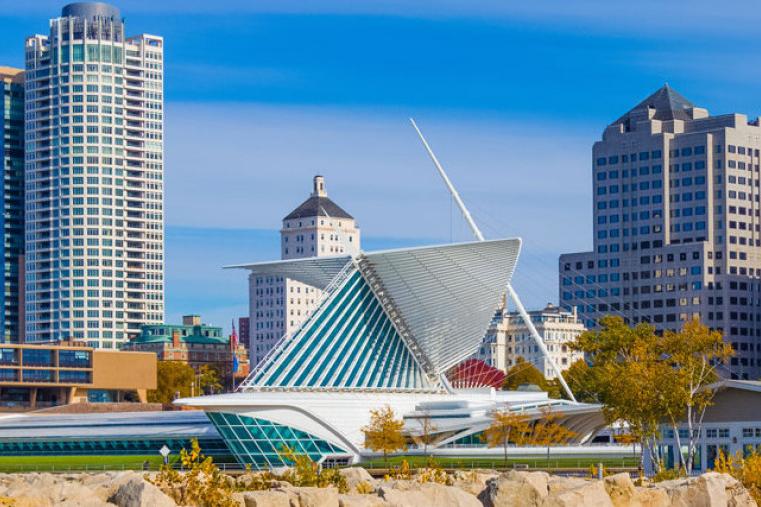 Milwaukee offers the world-famous Milwaukee Art Museum and national champions Milwaukee Bucks.